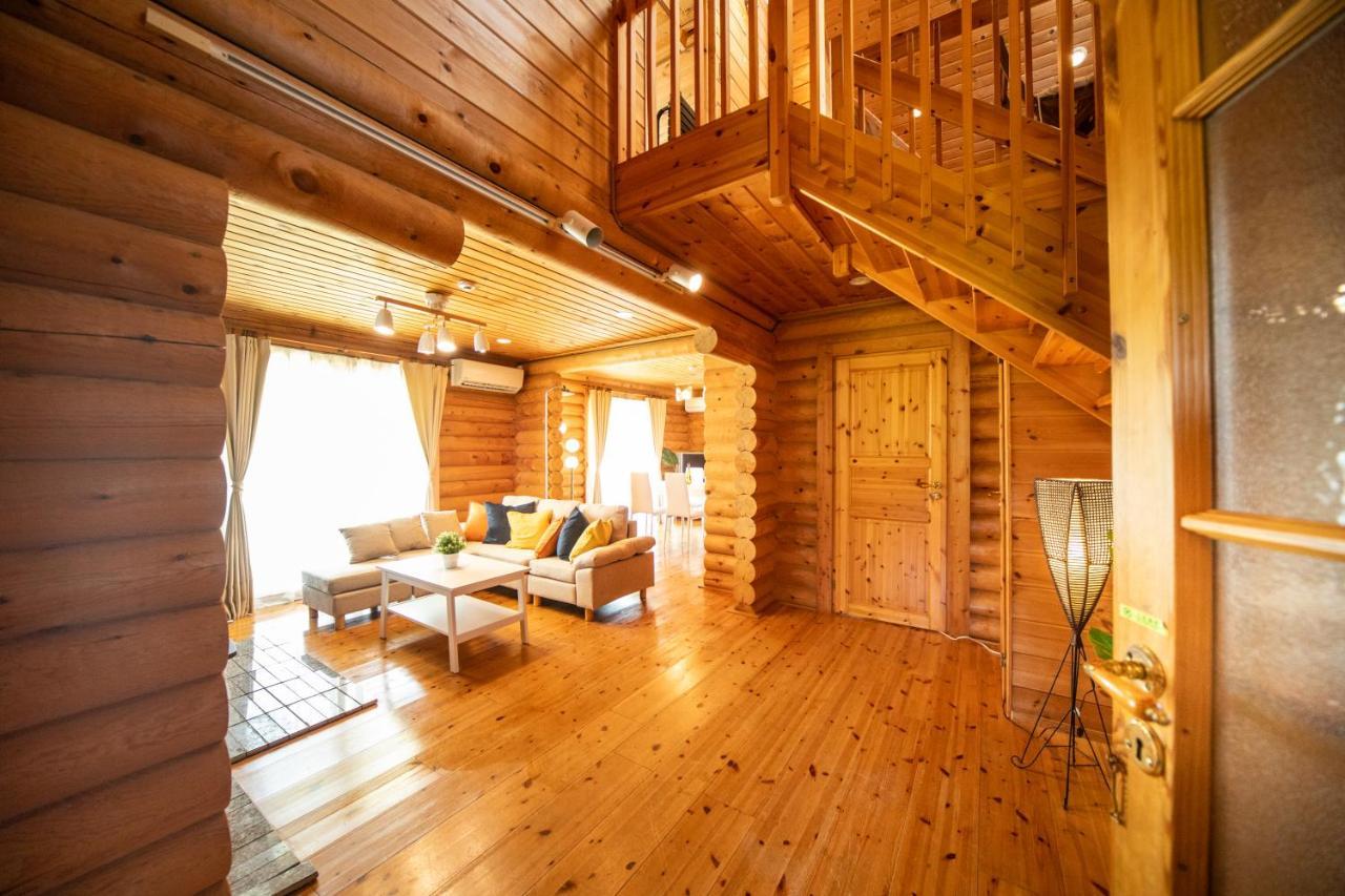 הוילה Sumoto Awaji Large Log House In Goshiki 2 מראה חיצוני תמונה